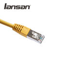 24AWG Cat6a Lan Cable Shielded Patch Cable For DSL Modems