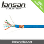 4 Twisted Pairs Al Foil 23AWG HDPE LSZH Cat6A Lan Cable