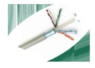 Indoor Outdoor Cat6 Lan Cable 23AWG CCA Conductor HDPE Insulation PVC Jacket