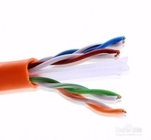 4Pairs Cat6 UTP Lan Cable 0.565mm BC CCA Solid Copper Ethernet Cable