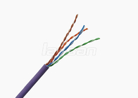 HDPE Insulation Cat5e UTP Cable FTP Jacket 0.5mm Copper Clad Aluminum