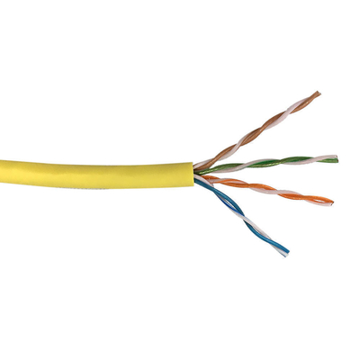 PE Insulation Cat6A UTP Cable 500Mhz TIA568 C.2 Copper CCA Conductor